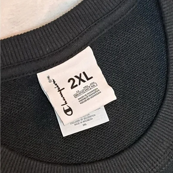 CHAMPION - ANGELO BAQUE "SENIOR THESIS" UBER LOPEZ ALPHA CREWNECK - XXL